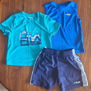 Fila Kids' Teal Activewear Set (🛍 Bundle ANY 6/$36)